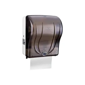 Distributeur automatique de papier essuie-tout intelligent Rulopak 21 cm avec capteur de fumée, moderne, pour salle de bain et cuisine - Product Image 1