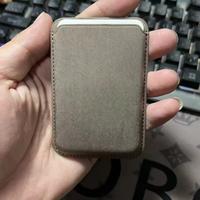 1:1 asli dengan kotak Finewoven dompet kartu casing untuk iPhone 17 16 15 Pro Max Plus 14 13 12 Pro penutup magnetik yang kuat