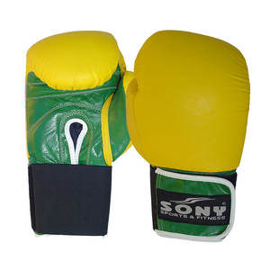 Gants de boxe et de MMA en cuir véritable respirant tailles professionnelles personnalisées imprimées de 8oz pour adultes vente en ligne de marque privée - Product Image 1