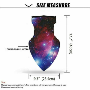 Balaclava de cyclisme d'été pour femmes, style hip-hop, bandana de sport d'extérieur, écharpe respirante coupe-vent avec nœuds en polyester - Product Image 5