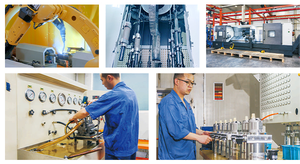 Cilindro de dirección hidráulica ZY254.31F.019A para tractor de máquina agrícola - Product Image 4