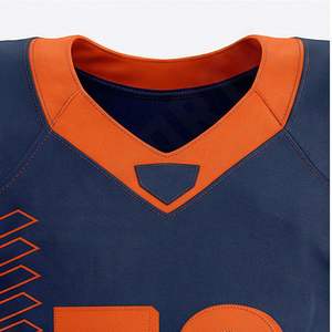 Jersey de Fútbol Americano Personalizado al por Mayor para Adultos, Uniforme de Fútbol Americano Sublimado, Rendimiento Atlético, Talla Grande - Product Image 4