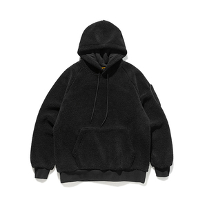 Sweat à capuche en polaire Sherpa Streetlab, taille plus, hiver, unisexe, surdimensionné, respirant, tricoté, uni, sweat à capuche pour homme, M-XL - Product Image 4