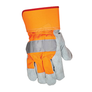 Guantes de seguridad de cuero de grano de vaca suave al por mayor, guantes de conductor resistentes al corte, conductores de seguridad, trabajo cómodo de protección de manos - Product Image 5