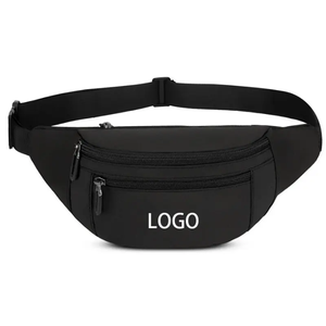 Prix de gros Logo personnalisé imprimé fermeture éclair lettre croix corps 100% PU cuir étanche voyage Pack unisexe poitrine sac à bandoulière - Product Image 2