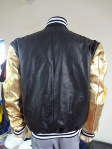 Veste universitaire brodée en chenille de haute qualité pour hommes veste Letterman avec logo personnalisé veste YC60 Bomber veste de baseball vintage - Product Image 3