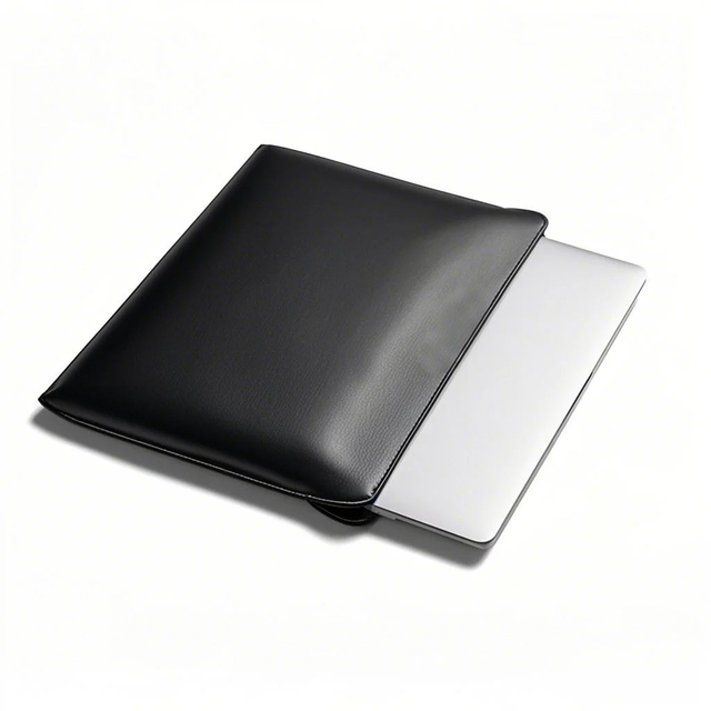 Durable 14 Inch Leather Laptop Sleeve Portable Waterproof Tablet Bag Business Style Pouch Skin Cover for Acer Apple Handbag