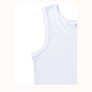 Débardeur pour bébé 100% coton par marque de revendeur italien, différentes tailles disponibles, certifié Oekotex pour la vente en gros - Product Image 4