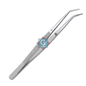 Dental London College Tweezer Medical <b>Cotton</b> & Dressing Surgical <b>Tissue</b> Forceps - Product Image 1