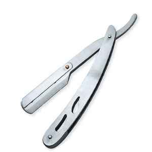 Caronia Chirurgical Vente en Gros Prix Bas Noir Coupe Droite Gorge Salon Rasage Rasoir En Acier Inoxydable Pince À Cils - Product Image 5