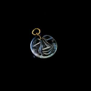 Colgante de piedras preciosas talladas con cara de cuarzo de cristal, colgante de piedras preciosas 925 de plata de ley chapada en oro de un solo bucle, dijes DIY a granel - Product Image 6