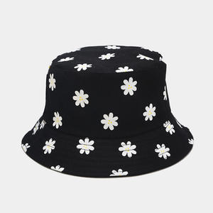 2025 cuatro estaciones algodón estampado de flores sombrero de pescador gorra de viaje al aire libre para hombres sombrero de lujo para hombres y mujeres - Product Image 2