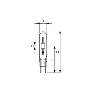 Lámpara de Haluro Metálico de 70W 830 CMH, Bombilla de Vidrio Cerámico G9 CDM-TC, Iluminación Interior - Product Image 4