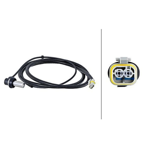 6PU230048421 - Sensor, <b>Wheel</b> Speed - 2-Pin Connector - Cable: 2150mm - MSP Export - Product Image 1