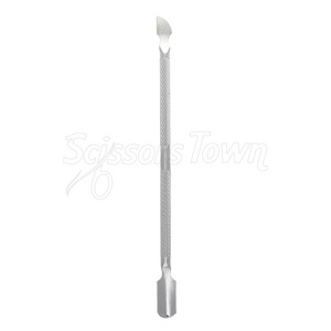 ที่ดันหนังกำพร้าสแตนเลสพร้อมโลโก้ที่กำหนดเองขอบคมและด้ามจับที่สะดวกสบายสำหรับการใช้งานที่ยาวนาน - Product Image 1