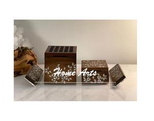 Juego de 2 quemadores Dukhoon de hierro con quemador Bakhoor de fragancia para el hogar de forma redonda de calidad superior a precio asequible - Product Image 3