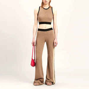 Pantalon de survêtement évasé slim pour femme 2026 en nouvelles couleurs, grandes tailles, séchage rapide, idéal pour l'été - Service OEM - Product Image 4