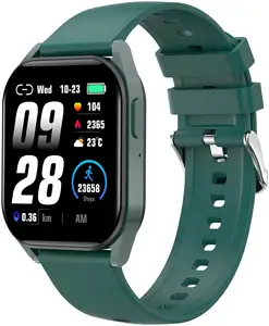 Smart Watch for Men Women, Compatible with Android, Voice Assistant Answer/Make Call, 1.83'' Fitness Tracker IP68 Waterproof, 1