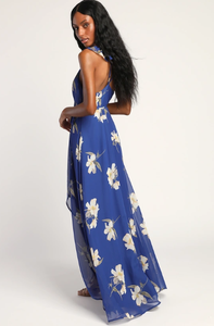 2025 Primavera Verano mujeres Digital impreso largo Sexy Resort Wear vestidos largos acampanados Digital impreso sin mangas recién llegados - Product Image 5