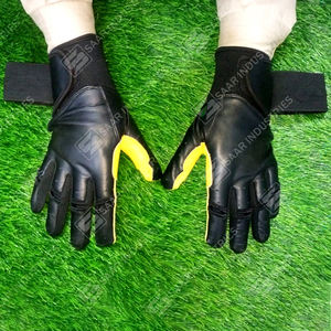 Hot Selling Baseball Batting Gloves with Polyester/Cotton Material and Hook and Loop Closure Long/Short Cuff Price - Product Image 2