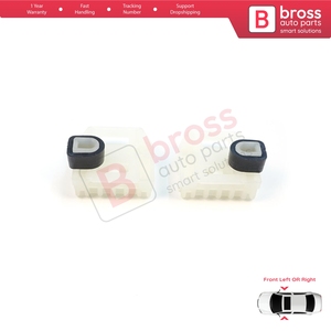 คลิปซ่อมชุดมอเตอร์กระจกหน้าต่าง BWR525+BWR526 รุ่น A+B สำหรับประตูหน้า สำหรับรถยนต์ New Beetle C1 Toledo MK2 1M2 Leon MK1 1M1 Fabia MK1 6Y Praktik - Product Image 6
