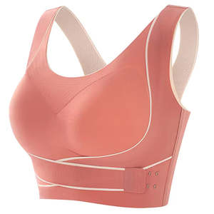 Soutien-gorge de sport pour femmes à forte couverture, conçu pour un maintien optimal pendant les séances d'entraînement en salle de sport, la course à pied, le yoga et les routines de fitness - Product Image 3