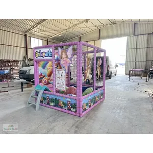 Équipement de terrain de jeu intérieur commercial 2x2m avec piscine à balles, système de piscine à balles sécurisé pour enfants pour centre commercial - Product Image 4