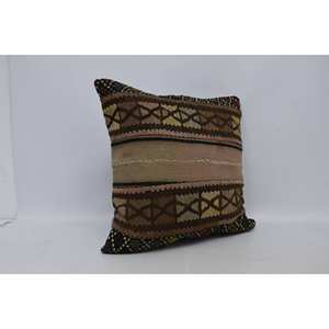 Beige bohemio 28x28 almohada de lana tejido Vintage estampado Floral cojín Navidad decorativo 18x18 pulgadas tamaño - Product Image 3