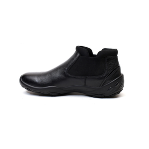 Zapatos de Cuero Negro Unisex con Construcción de Cuero de Alta Calidad, Materiales Transpirables y Cómodos - Product Image 5