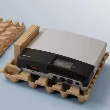 Eco Friendly Custom Molded Pulp Tray Suitable Multi-module Transport Packaging of Electronic Product Components.