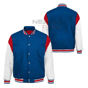 Encolure Fil En Gros Varsity Vestes Personnalisé Collège Hommes Impression Numérique Femmes Vestes Hommes Veste Décontractée de haute qualité - Product Image 3
