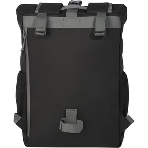 Mochila Ecológica Roll-Top Promocional Aqua para la Escuela y el Trabajo - Product Image 3