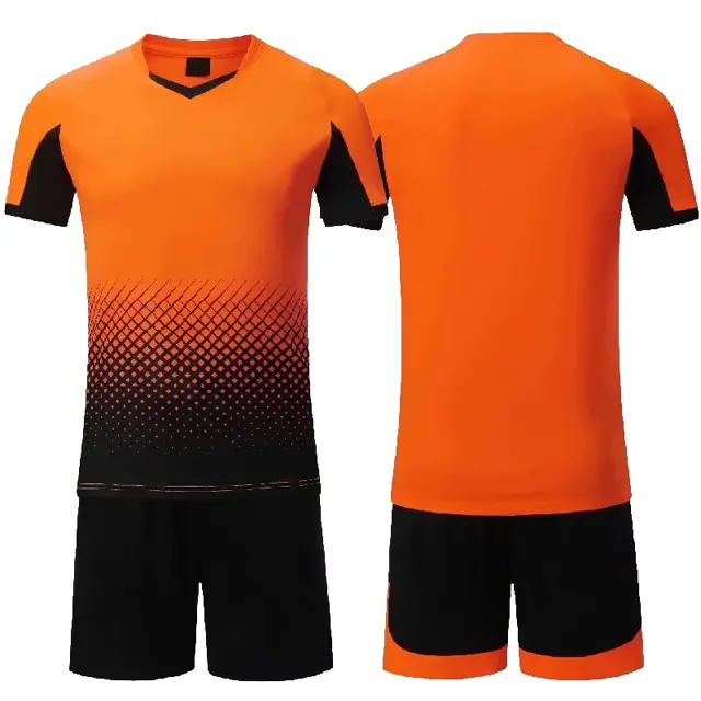 NEU Blank Running Fußball Trikot Kit Fußball Sport Uniform Perfekt genäht Custom Logo Fußball Trikot 2022