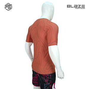 เสื้อกีฬาแขนยาวผ้าซับลิเมชันทำจากโพลีเอสเตอร์สำหรับใช้ในยิม - Product Image 5