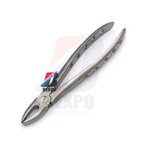 Fórceps dentales de extracción de dientes #33 3mm Instrumentos de acero dentado para premolares de raíces inferiores Fuente de alimentación manual - Product Image 2