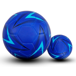Balones de Fútbol para Principiantes en Oferta, Fabricación Personalizada, Cosidos a Máquina, Material Especial de PU para Entrenamiento - Product Image 1