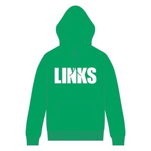 Il link incorporava felpa verde Pullover con ciniglia bianca ricamata nero abbigliamento civico e professionale organizzazione - Product Image 2