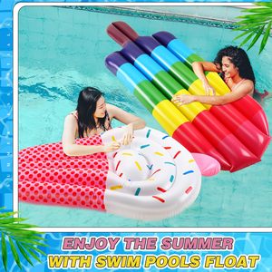 Top Quality Giant Food Shape <b>Inflatable</b> <b>Pool</b> Floats Fruit Design Pineapple Eggplant Watermelon Pizza Cupcake Hot Dog Summer - Product Image 5