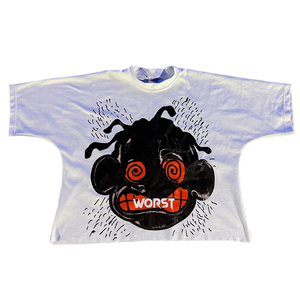T-shirt à manches courtes pour homme personnalisé, de haute qualité, écologique, respirant, en coton/fibre de bambou, en tissu éponge français, vintage, grande taille - Product Image 3