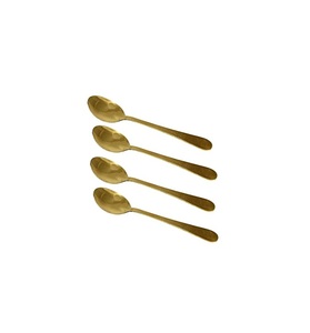 Long Handle Food Dessert Vintage <b>Teaspoons</b> Drink Tableware <b>Gold</b> Spoon New Design Best Polished Brass Spoon Custom Size - Product Image 6