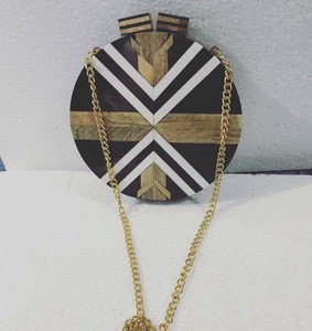 Vintage Style <b>Wood</b> Jewelry <b>Box</b> Featuring Unique Bone Inlay Design For Artistic Accessory Storage And Special Gift From India - Product Image 2