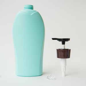 Botella de plástico HDPE de 1 litro al por mayor para cosméticos crema facial loción champú y acondicionador embalaje marca OEM - Product Image 3