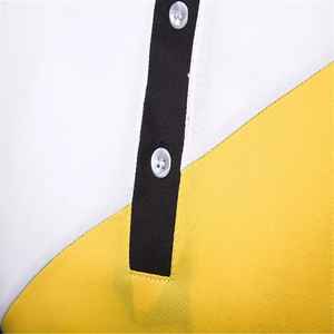 Polo pour homme en polyester et coton, tricoté, respirant, décontracté, manches courtes, imprimé, tendance, été, coupe ajustée, élégant, couleur contrastée - Product Image 5