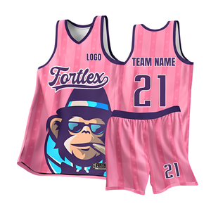 Maillots de basket-ball vierges sublimés en gros, personnalisables pour l'entraînement d'équipe, respirants, séchage rapide, 100% polyester, ensembles uniformes - Product Image 6