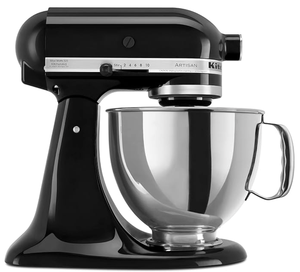 Batidora de Pedestal Kitchen-Aid Serie Artisan de 5 Cuartos de Galón con Cabezal Inclinable y Protector Antisalpicaduras KSM150PS, de Alta Calidad y Venta Rápida - Product Image 1