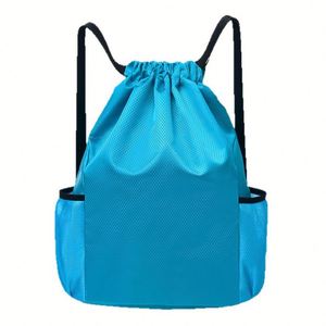 Basketball Football Bag Outdoor Sports <b>Backpack</b> Men and Women Simple Travel Fitness <b>Drawstring</b> Bag - Product Image 5