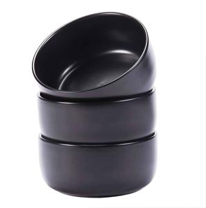 Assiettes en céramique de 8 pouces faites à la main, bols, ustensiles de cuisine et vaisselle plaqués brillants - Product Image 1