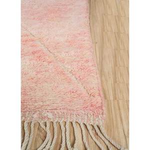 Tapis en laine noué à la main Zuri Ivory, coton biologique, motif abstrait, tapis rectangulaire pour la maison, salon, modèle recyclé Pae-4630 - Product Image 3