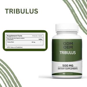 ODM OEM 60 Cápsulas de Extracto de Tribulus Terrestris y Tongkat Ali, Suplemento para Mejorar la Memoria y el Sueño para Adultos, Personalizado, 36 Meses de Duración - Product Image 3