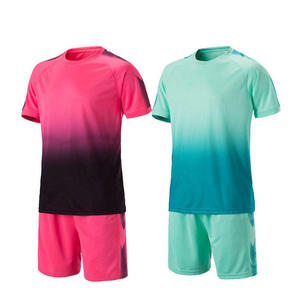 Conjunto de Uniforme de Fútbol Personalizado para Niños, Transpirable, Camiseta de Fútbol de Poliéster de 320g, Diseño a Rayas, Ropa de Equipo al por Mayor - Product Image 5